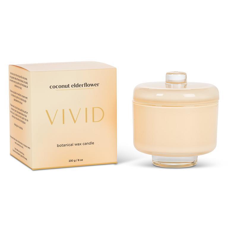 Chandelle en pot 2 po Vivid noix de coco et fleur de sureau