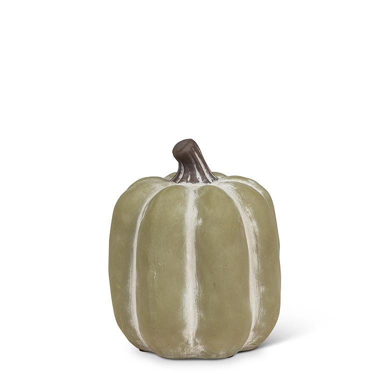 Citrouille décorative 6,5 po verte