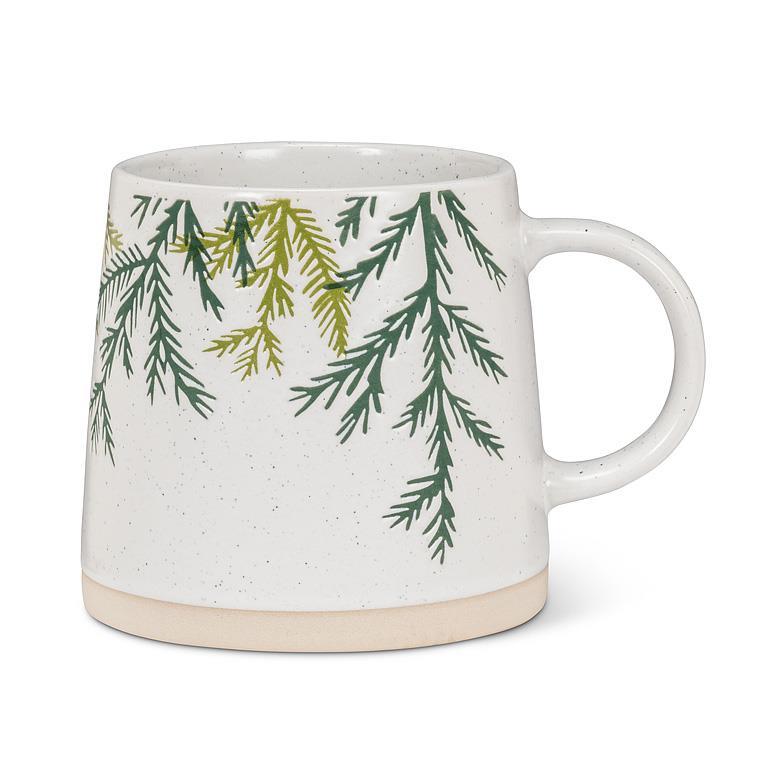 Tasse à café 14 oz branches de sapin