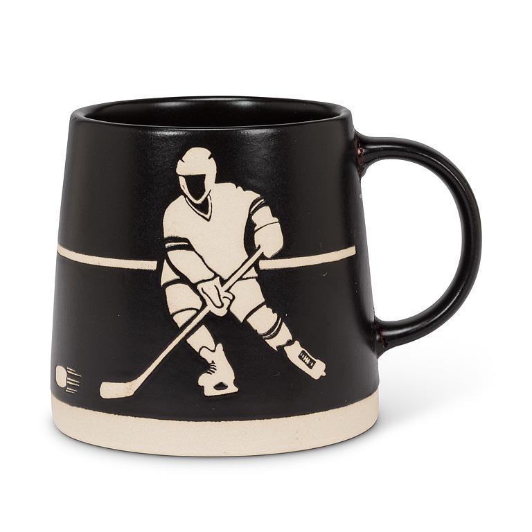 Tasse à café 14 oz joueur de hockey
