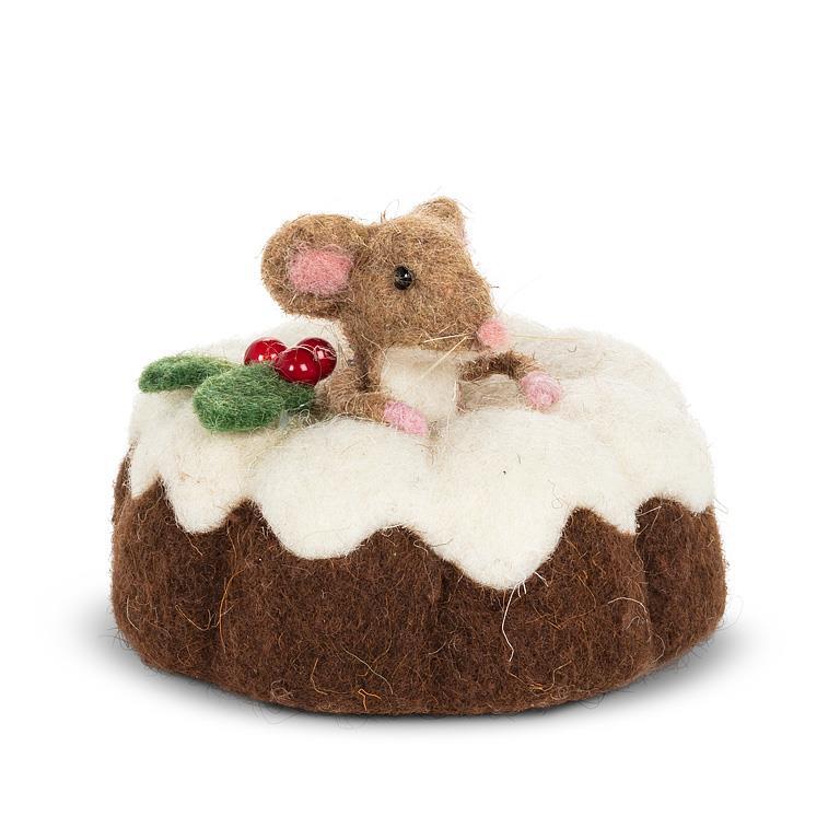 Souris dans un gâteau Bundt 3 po