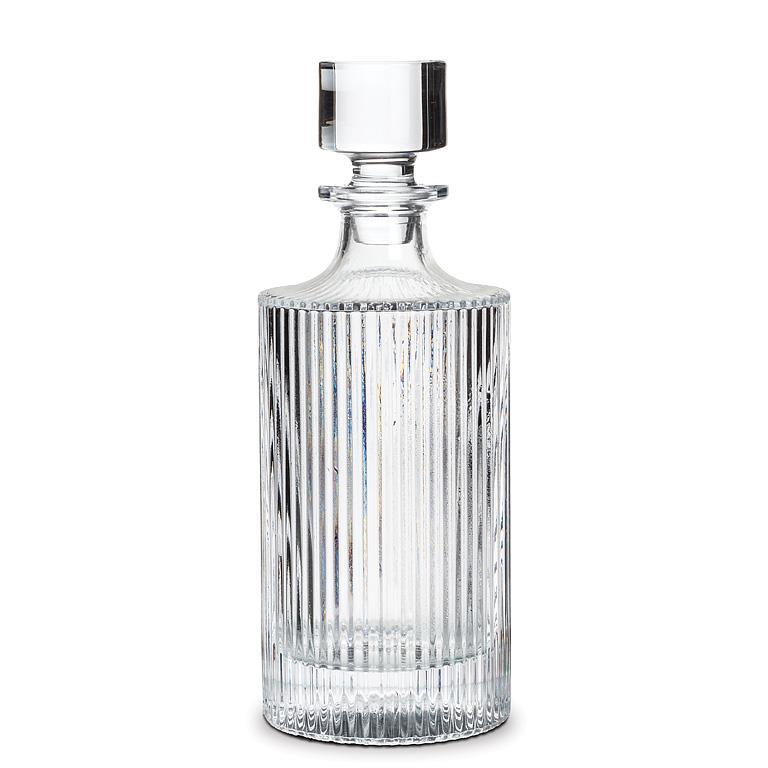 Carafe à vin 10,5 po - 28 oz en verre ligné clair