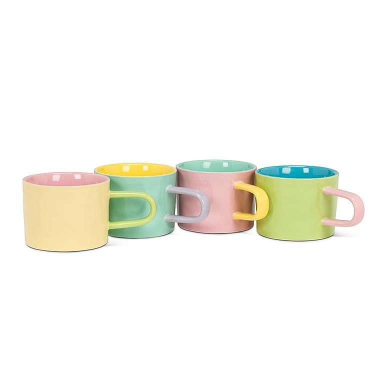 Tasse à café 12 oz tricolore