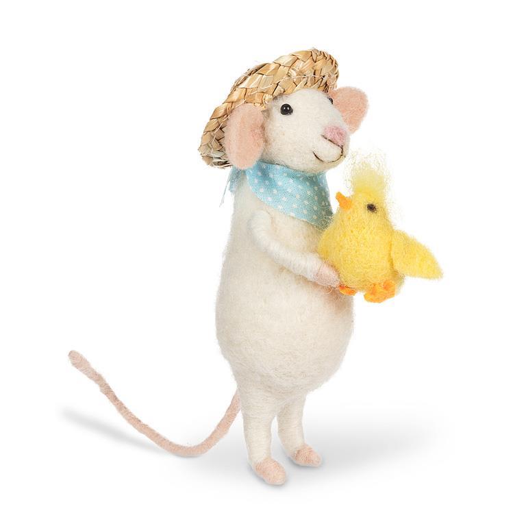 Souris avec poussin 6 po