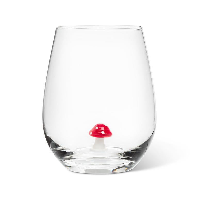 Verre à vin 4,5 po Champignon rouge