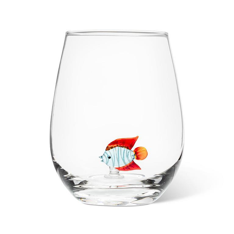 Verre à vin 4,5 po Poisson