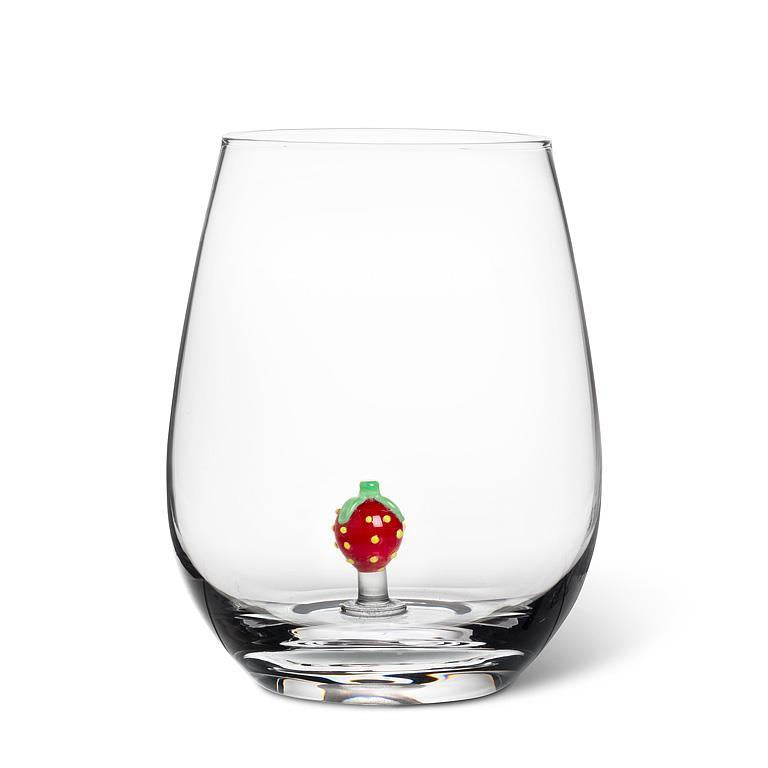 Verre à vin 4,5 po Fraise