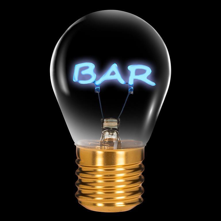 Lampe USB en forme d'ampoule DEL 4,5 po bar