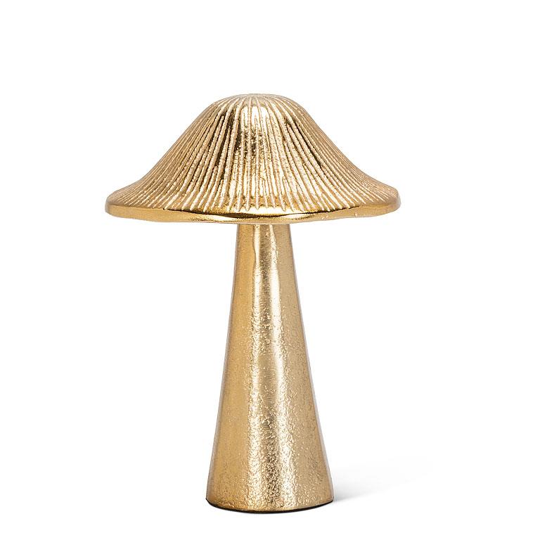 Champignon décoratif or