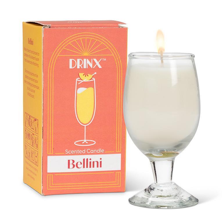 Chandelle en verre sur pied 3,5 po Bellini