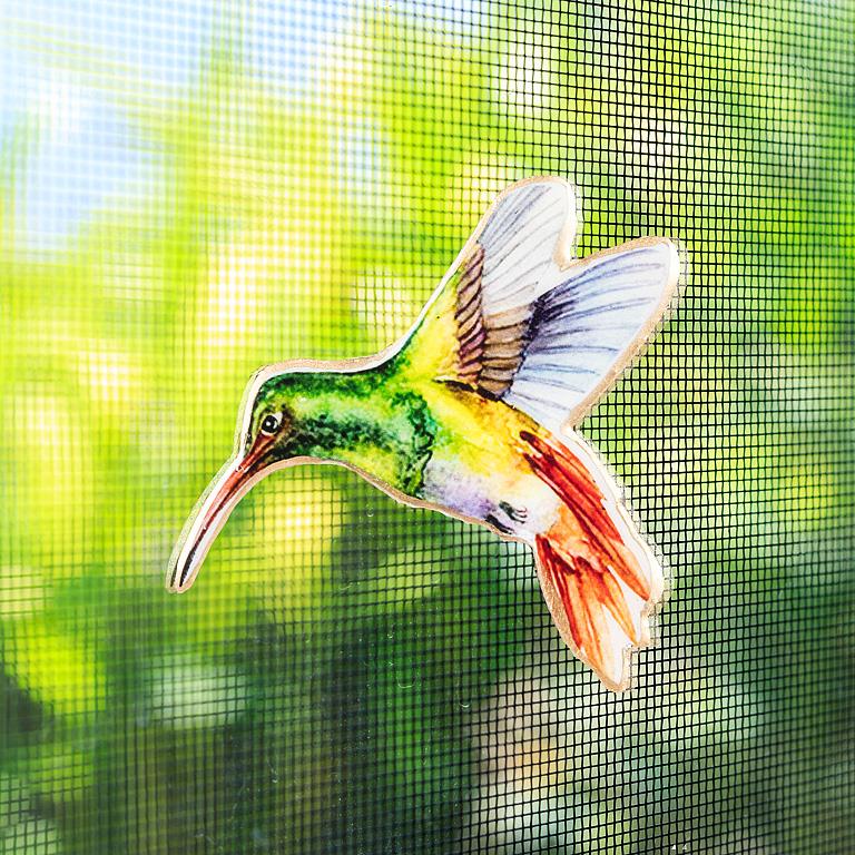 Aimant pour moustiquaire 3 po colibri
