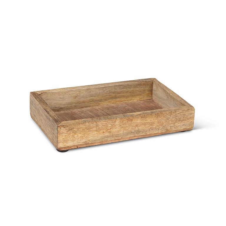 Cabaret en bois rectangle 3 po x 7 po