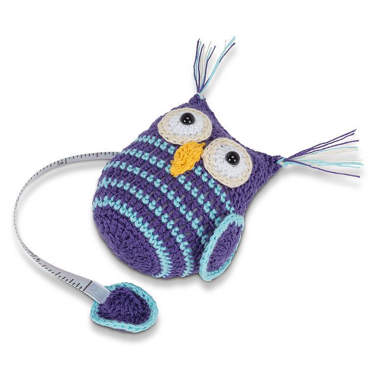 Ruban à mesurer pour couture 3 po hibou