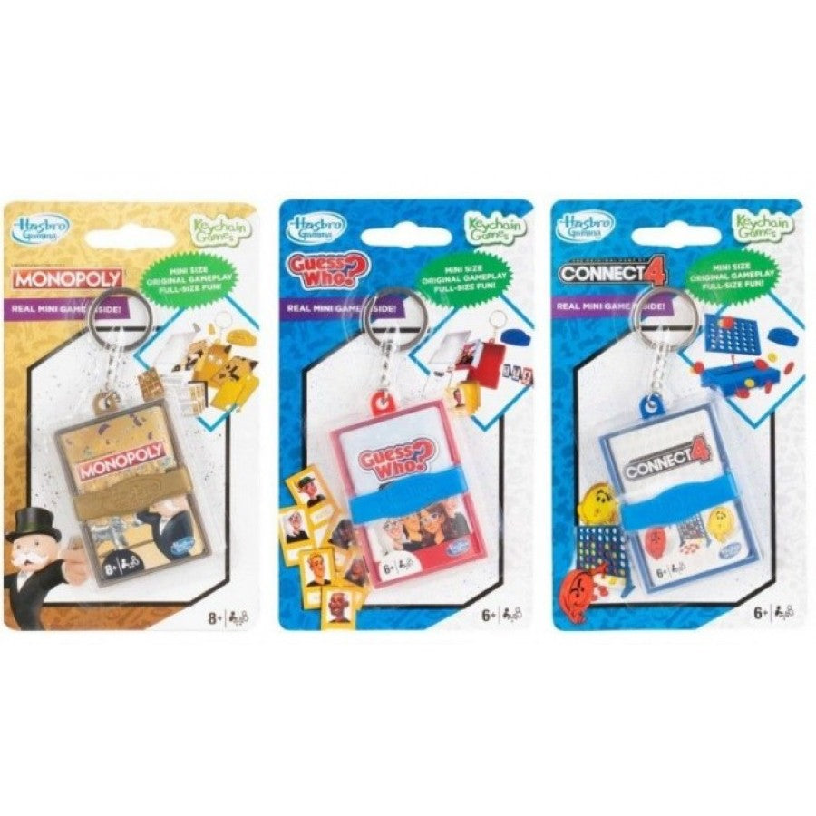 Mini jeu en porte-clé Hasbro (6 à 8 ans +)