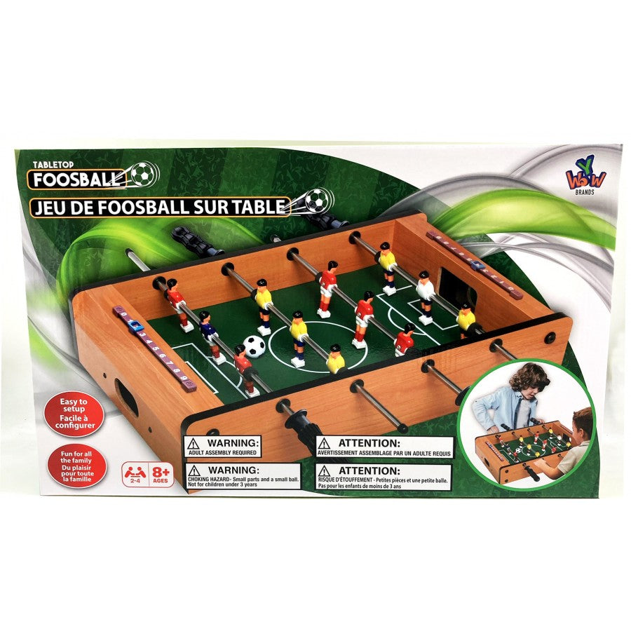 Jeu de soccer sur table (Foosball) 19 po x 3 po x 12 po