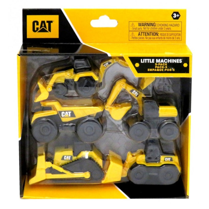 Ensemble de camions de construction Cat 3 po (3 ans et plus, 5 morceaux)