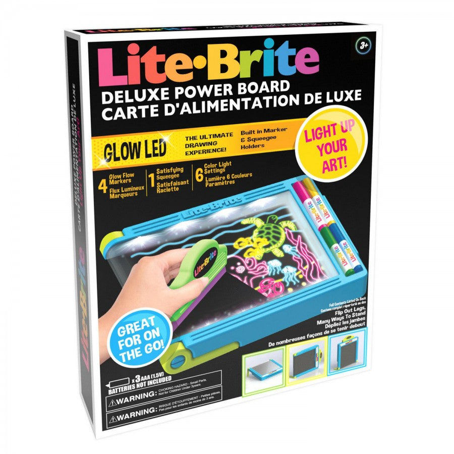 Tablette à dessin lumineuse Lite-Brite 9 po x 11 po (3 ans et plus)