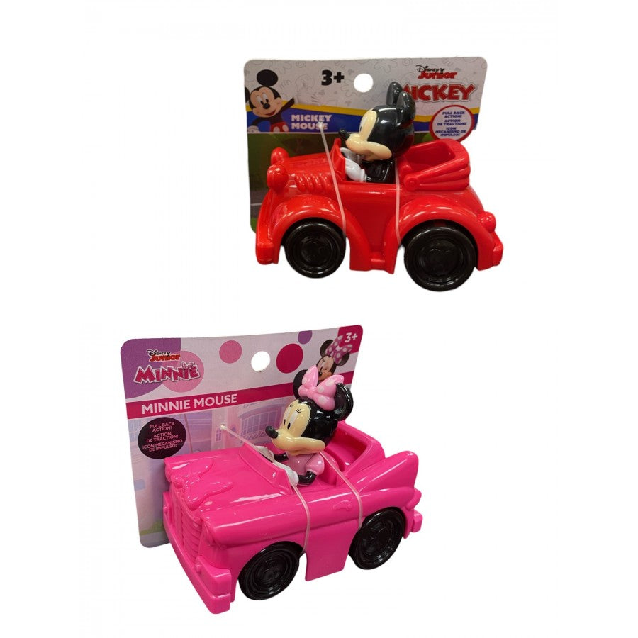 Auto à propulsion par recul Mickey ou Minnie Mouse (3 ans et plus)