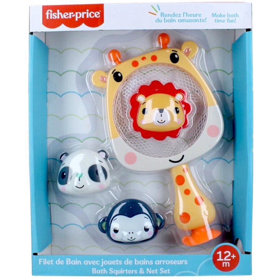 Jouet de bain Fisher Price filet et poissons (12 mois et +)
