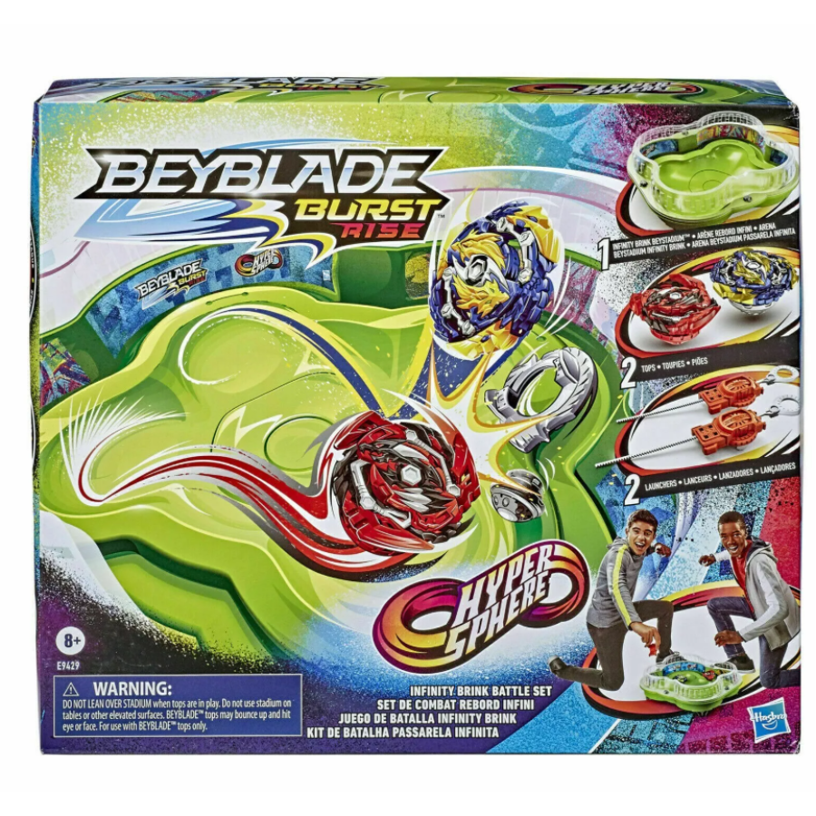 Ensemble de combat toupie Beyblade Burst Rise (8 ans et plus)