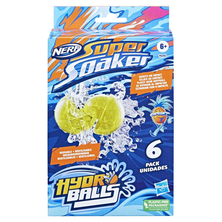 Balle d'eau à éclabousser réutilisable Nerf Super Soaker