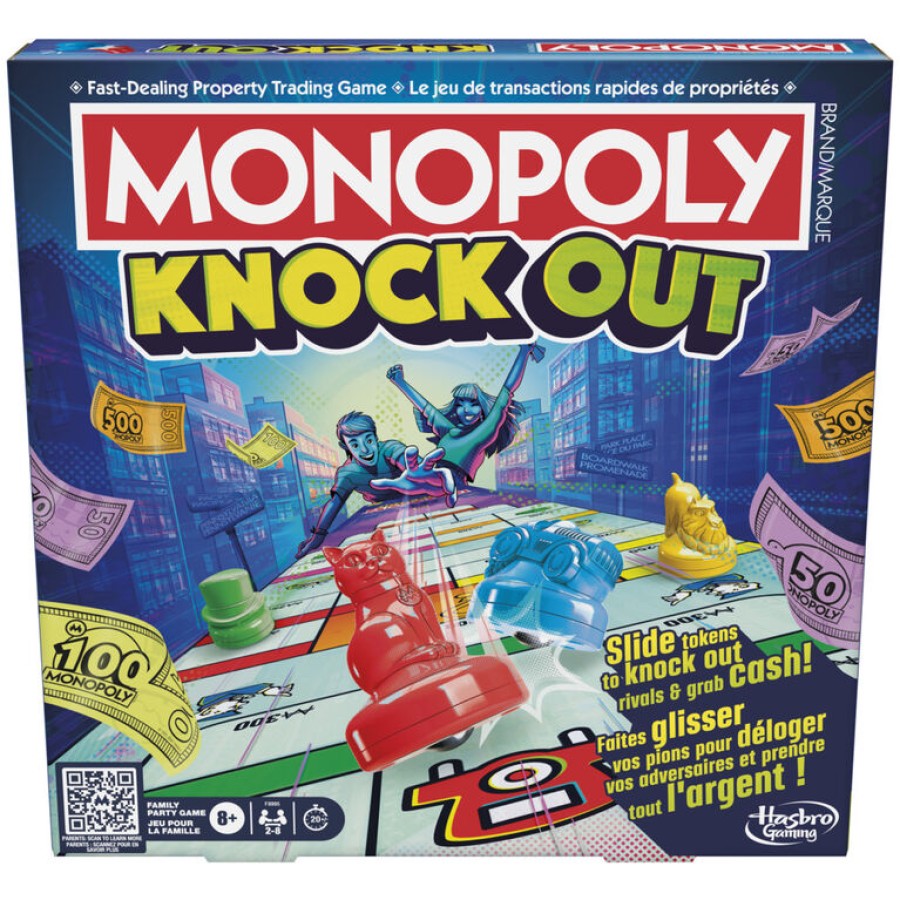 Jeu Monopoly Knockout (8 ans et plus, 2 à 8 joueurs)