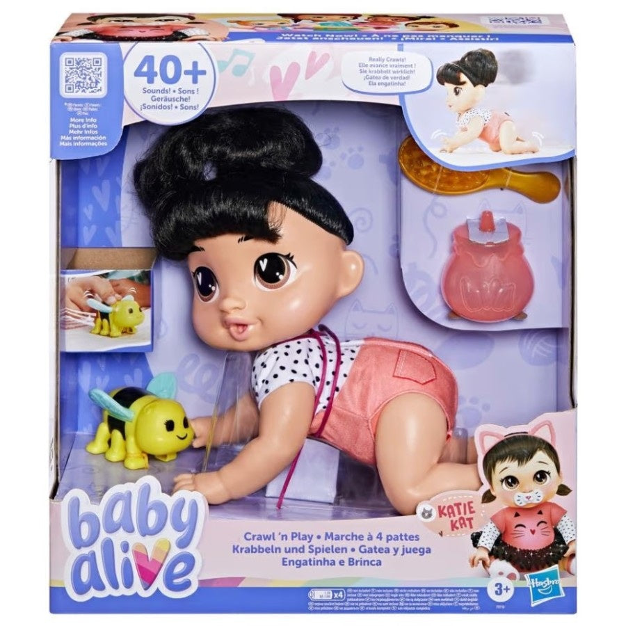 Poupée bébé Katie qui marche à quatre pattes Baby Alive (3 ans et plus)