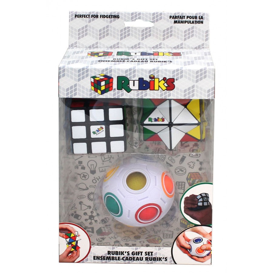 Coffret cadeau cube Rubik's 3 morceaux