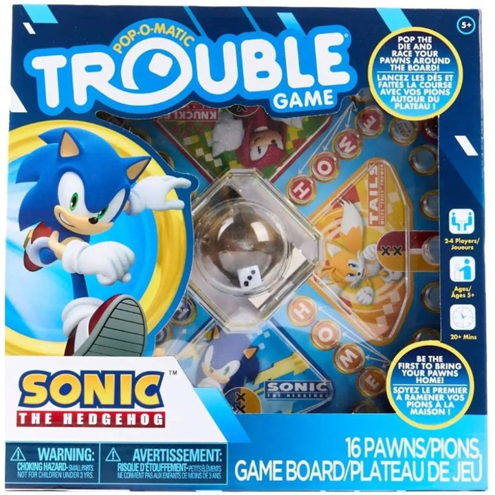 Jeu Trouble Sonic (5 ans et plus, 2 à 4 joueurs)