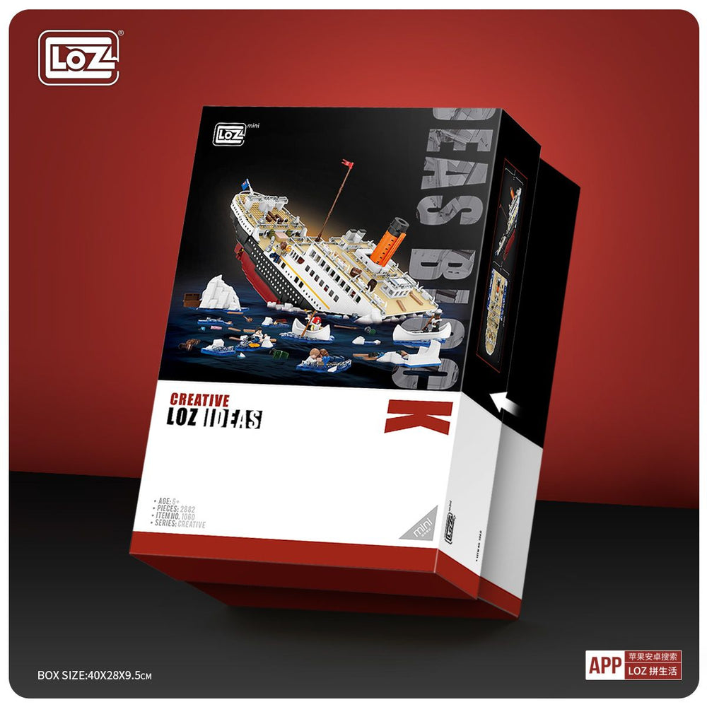 DIY en mini blocs Loz naufrage du Titanic