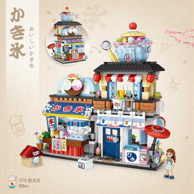 DIY en mini blocs Loz Magasin de glace japonais (10 ans et +)