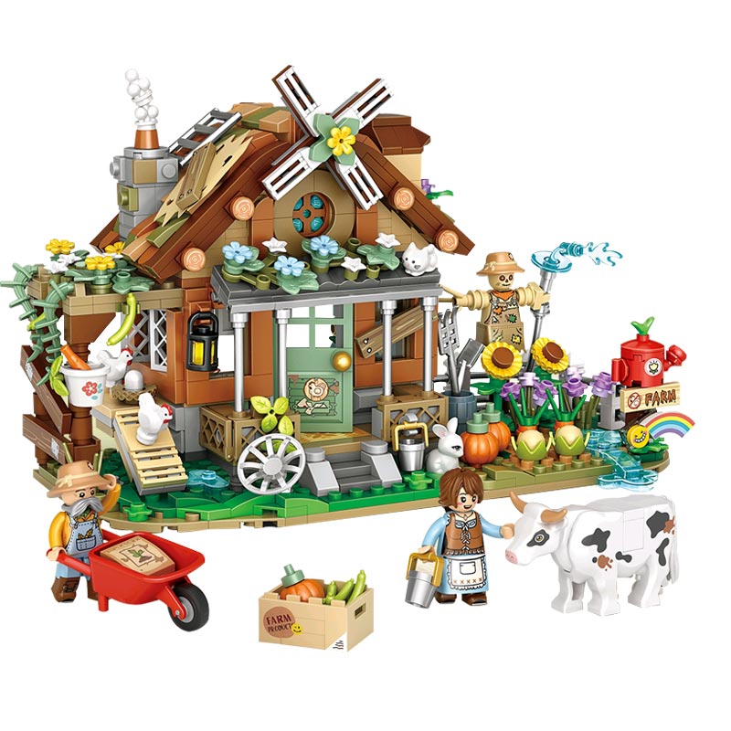 DIY en mini blocs Loz Maison de campagne (10 ans et +)