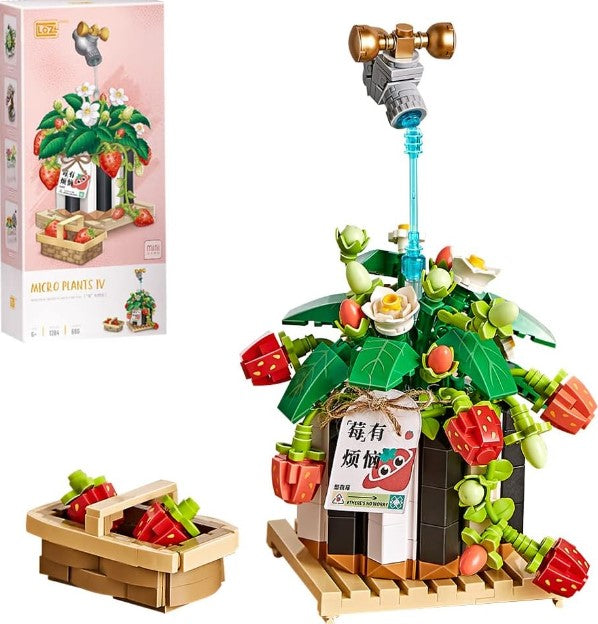 DIY en mini blocs Loz plant de fraises