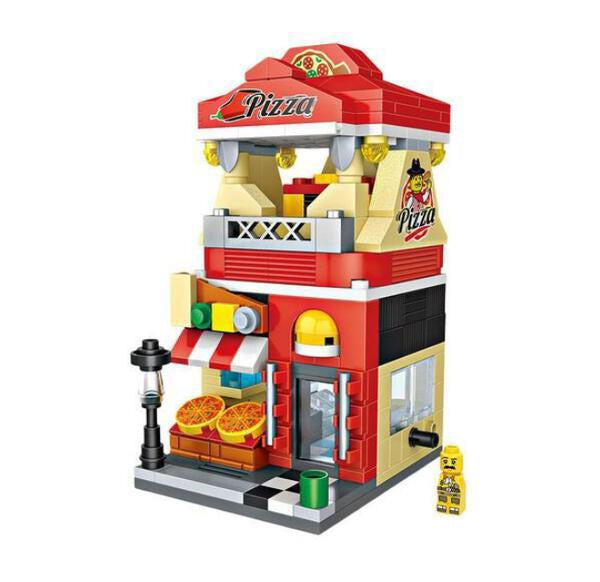 DIY en mini blocs Loz le restaurant de pizza (10 ans et +)