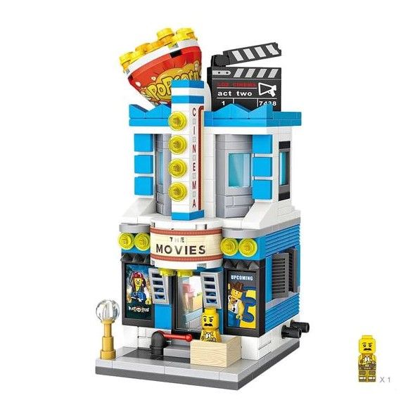 DIY en mini blocs Loz cinéma