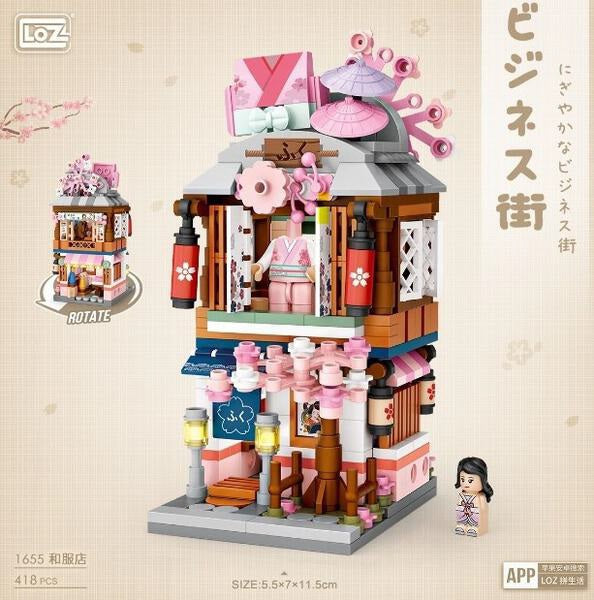 DIY en mini blocs Loz le magasin de kimonos (10 ans et +)