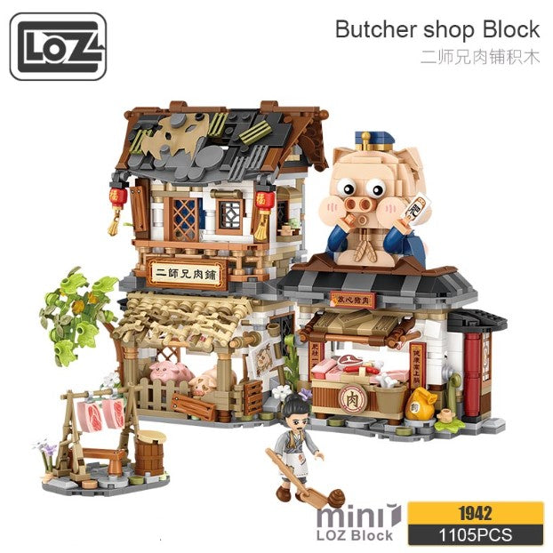 DIY en mini blocs Loz Magasin la boucherie