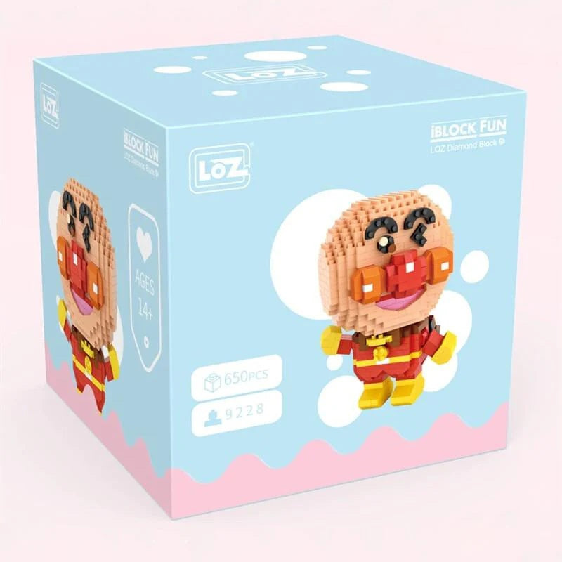 DIY en mini blocs Loz Anpanman