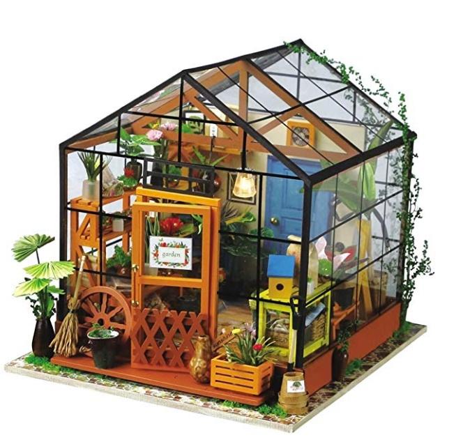 Maison miniature DIY Rolife serre à jardin (14 ans et +)