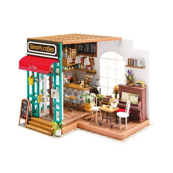 Maison miniature DIY Rolife café chez Simon (14 ans et +)