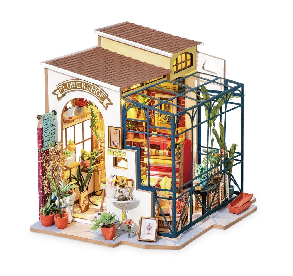 Maison miniature DIY Rolife fleuriste (14 ans et +)
