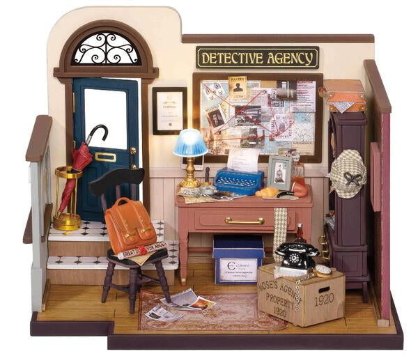 Maison miniature DIY Rolife L'agence de détective de Mose (14 ans et +)