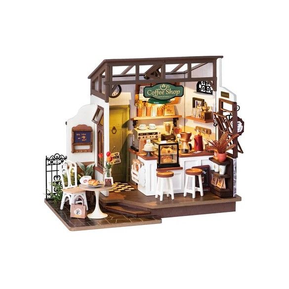 Maison miniature DIY Rolife Le Café (14 ans et +)