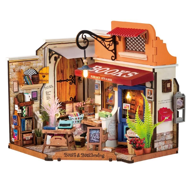 Maison miniature DIY Rolife Librairie du coin (14 ans et +)