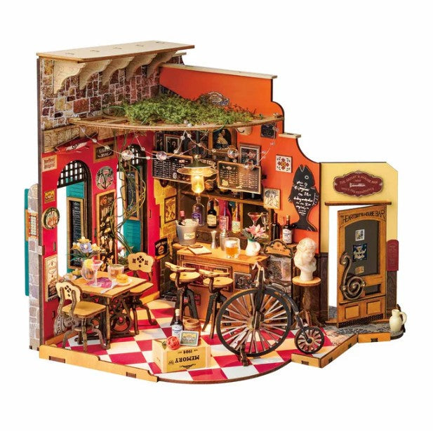 Maison miniature DIY Rolife Restaurant vintage (14 ans et +)