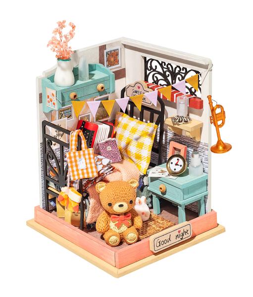 Maison miniature DIY Rolife chambre Bonne nuit (14 ans et +)