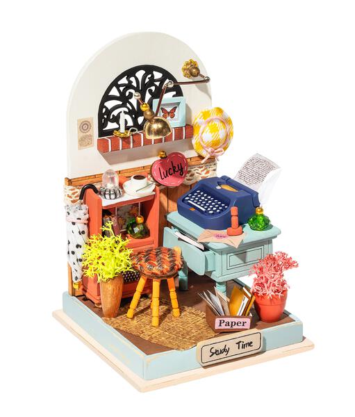 Maison miniature DIY Rolife salle d'étude (14 ans et +)