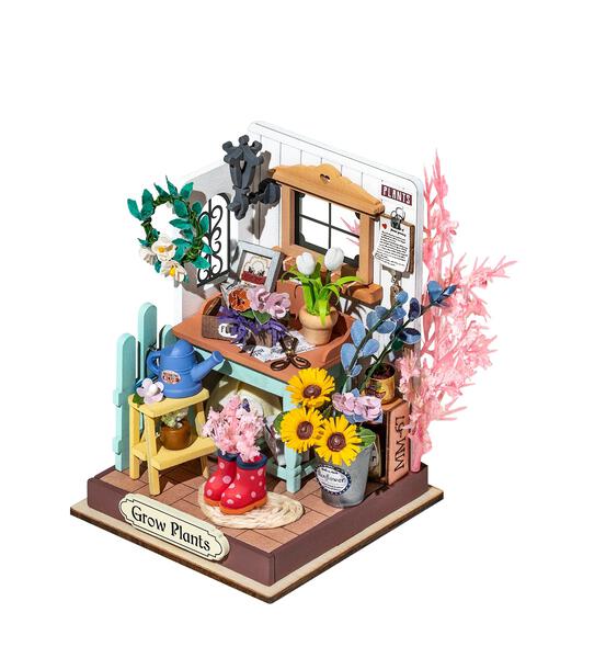 Maison miniature DIY Rolife terrasse fleurie (14 ans et +)