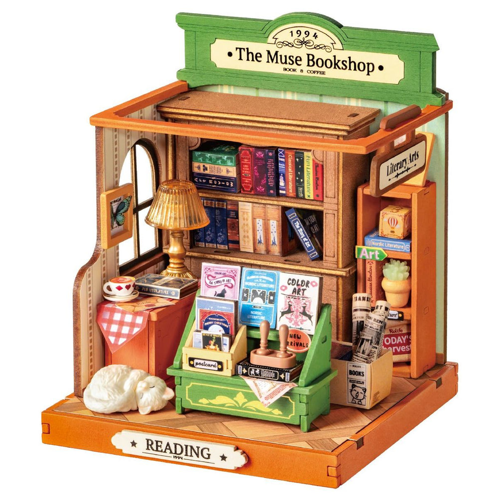 Maison miniature DIY Rolife La librairie Muse (14 ans et +)