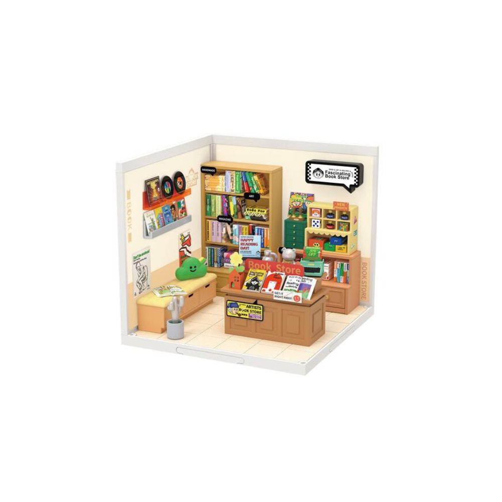 Maison miniature DIY Rolife la librairie fascinante (14 ans et +)